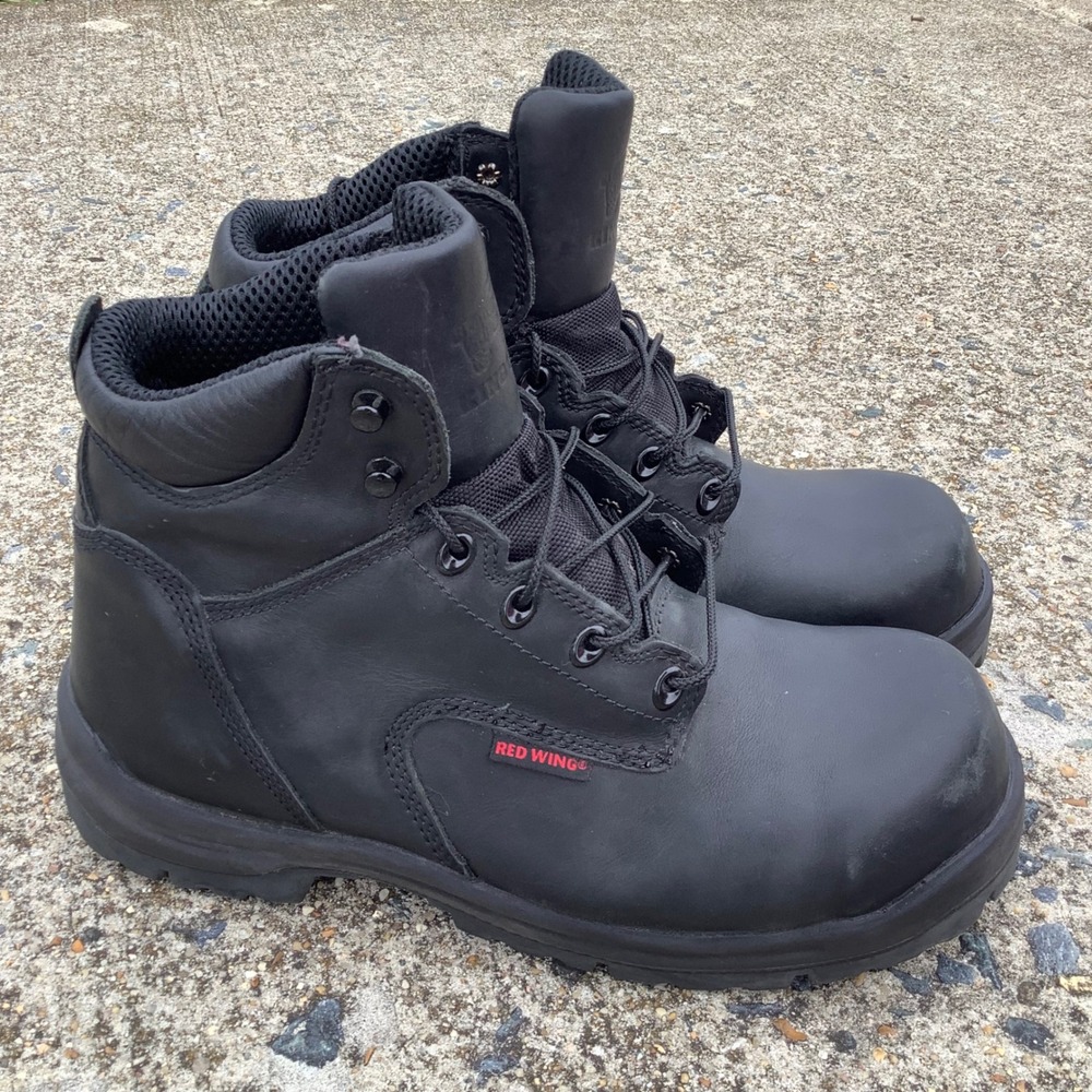 Red Wing King Toe 2234 Mens 6in Black Leather Safety Toe Work Boots EH Size 11 D